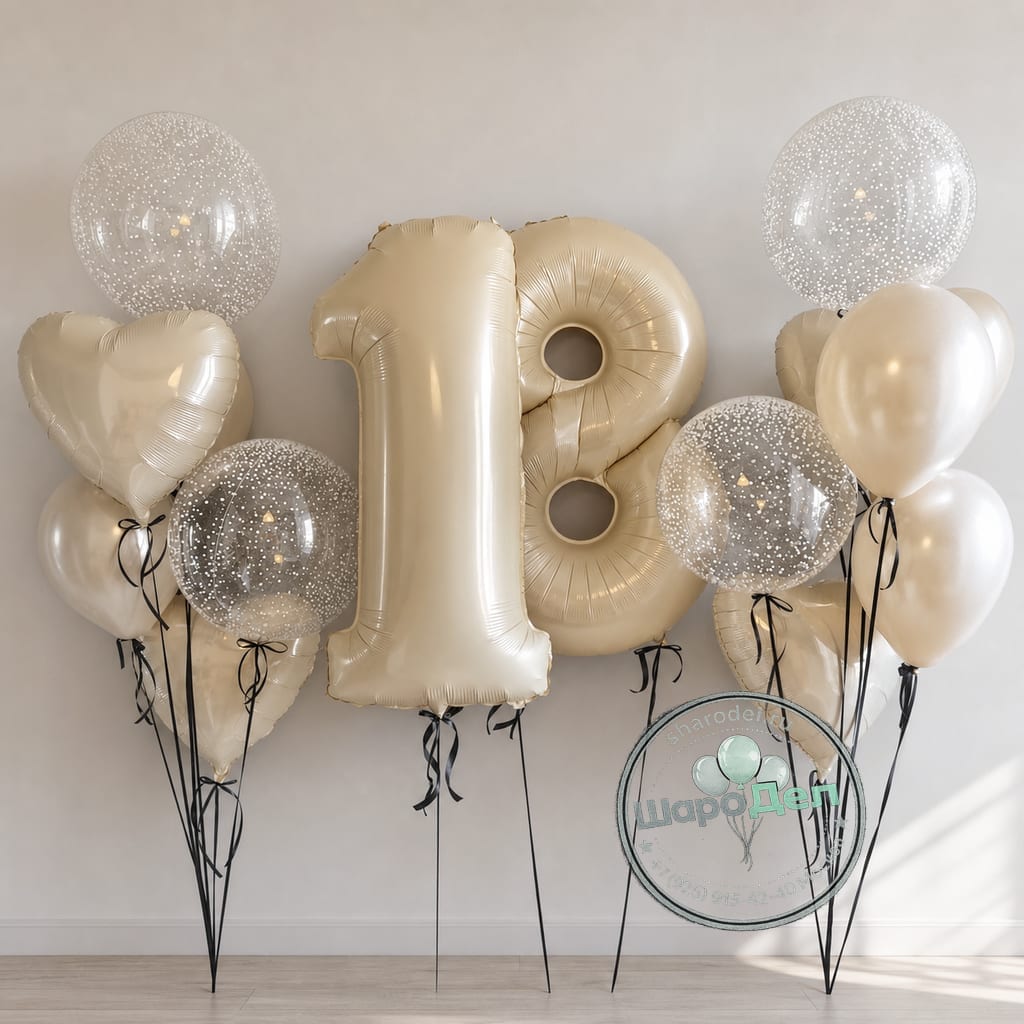 «Хеллоу, 18!» в кремовых тонах